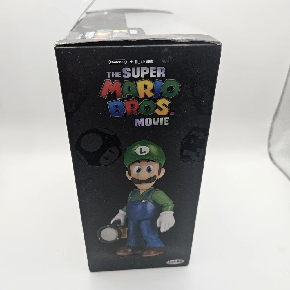 Nintendo Super Mario Bros. LUIGI Action Figure with Flashlight 2023 For Ages 3+